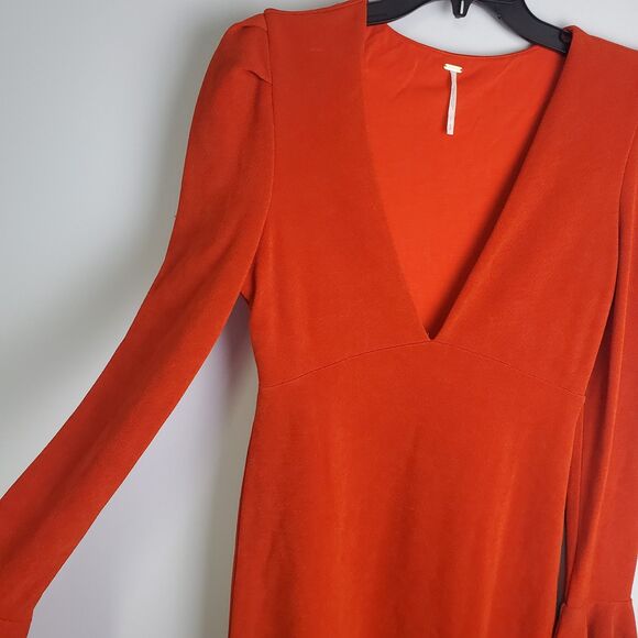 Free People "Talk About It" Mini Dress Size Small - Picture 3 of 8